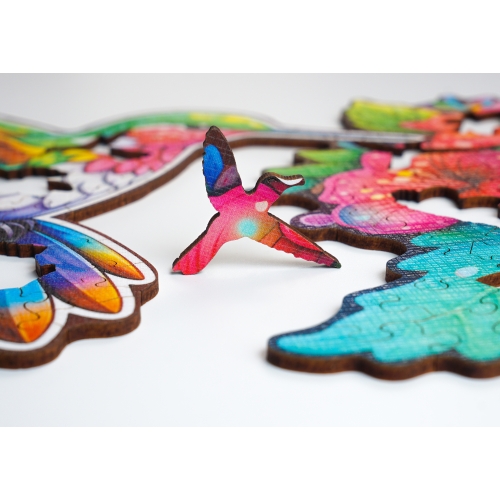 Puzzle Drewniane dla Dzieci Dorosłych PUZZLED Premium KOLIBER 195 EL